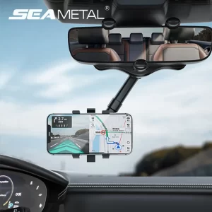 Suporte universal de telefone para espelho retrovisor